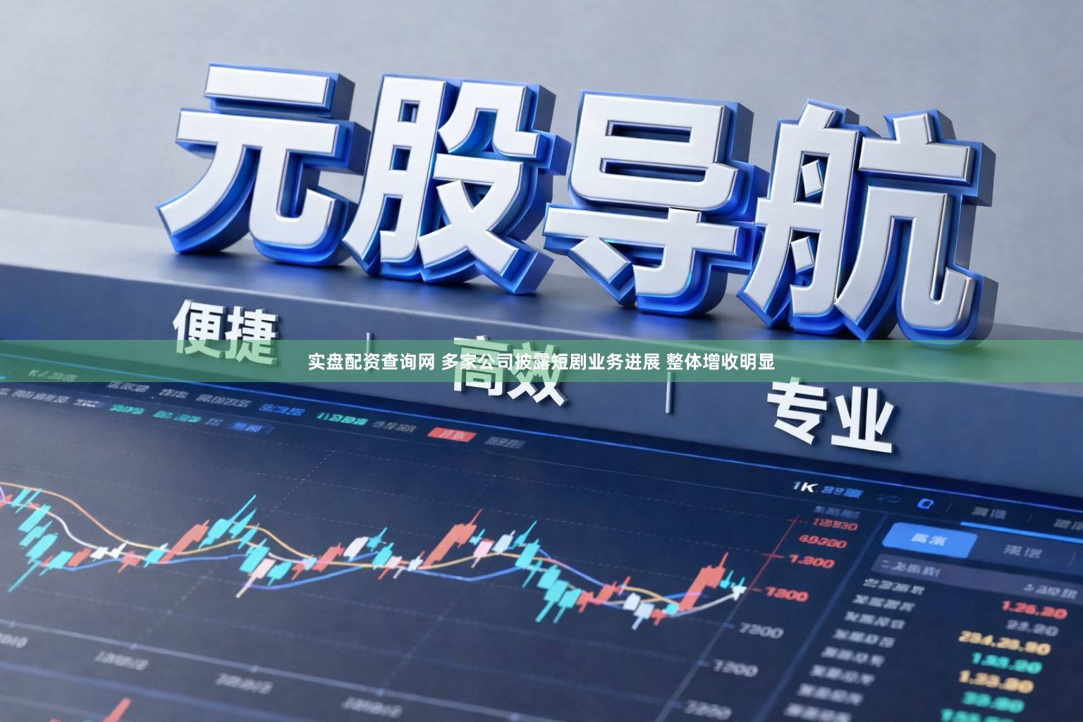 实盘配资查询网 多家公司披露短剧业务进展 整体增收明显
