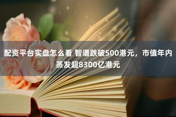 配资平台实盘怎么看 智谱跌破500港元，市值年内蒸发超8300亿港元